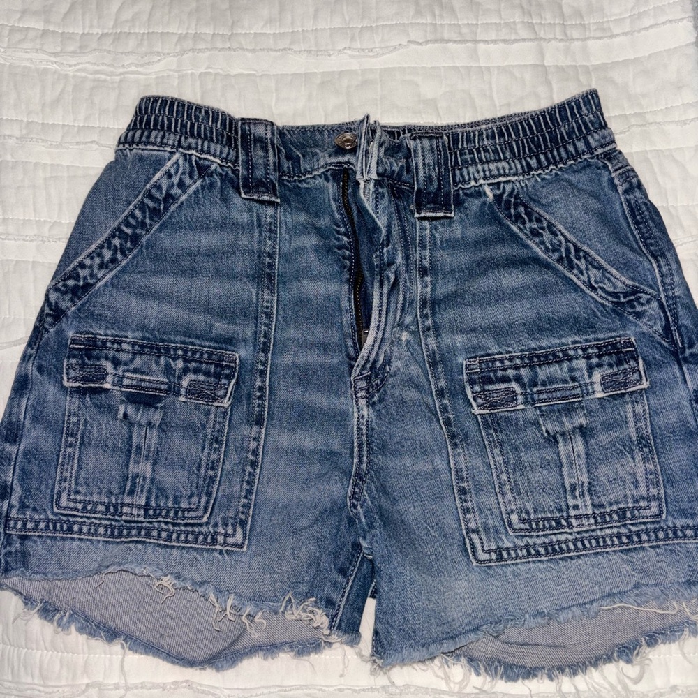 American eagle jean shorts